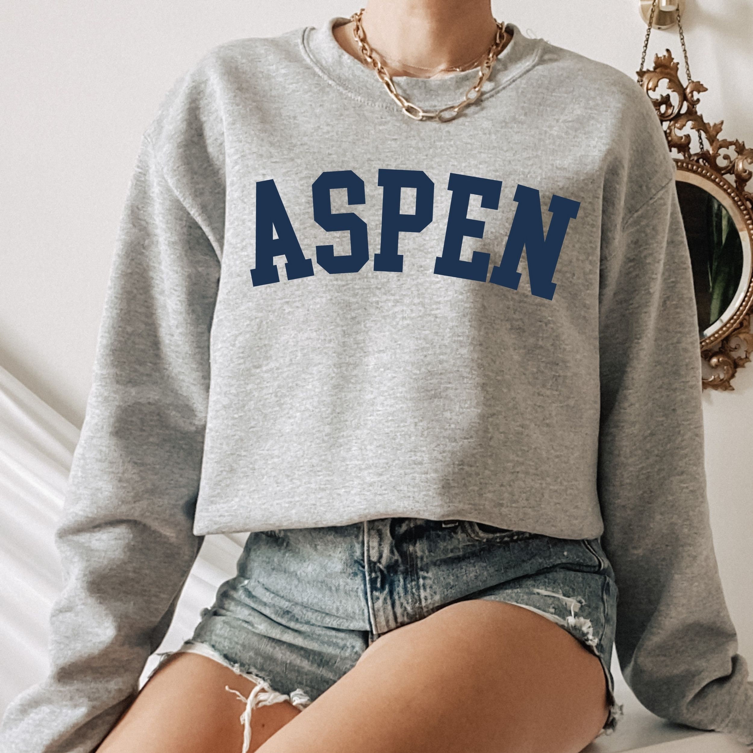 Aspen Colorado Sweatshirt Aspen Crewneck Aspen Vintage | Etsy