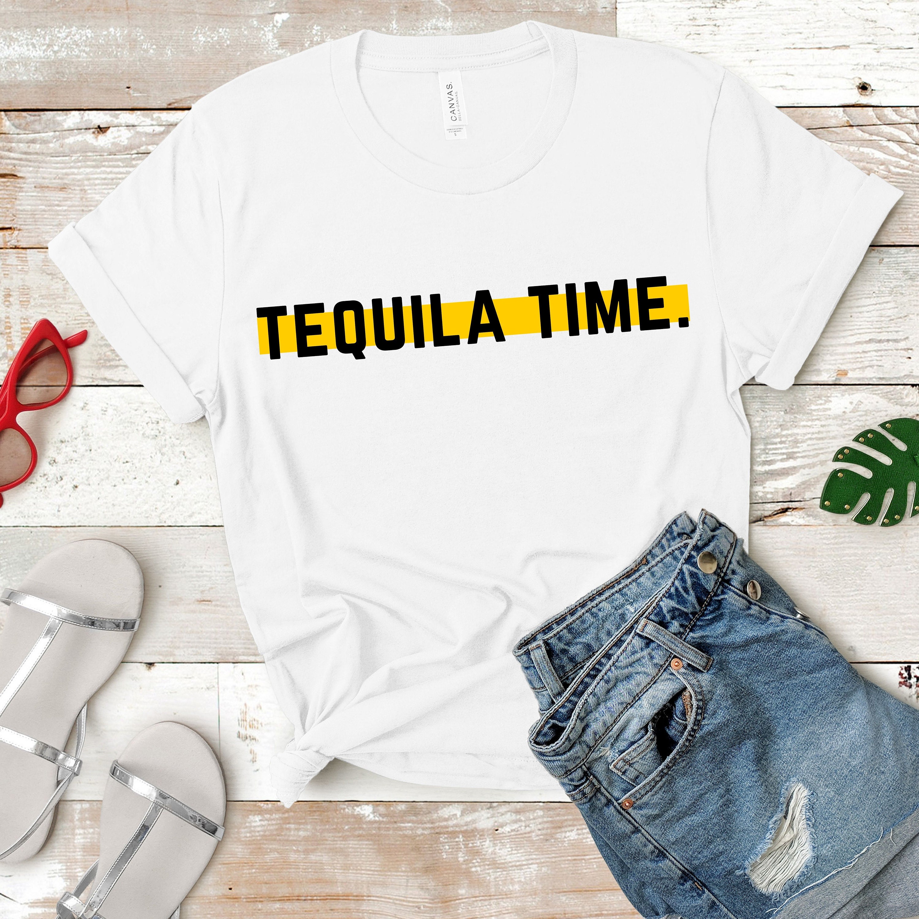 Tequila Time shirt Tequila Fiesta Shirt Tequila Shirt Etsy