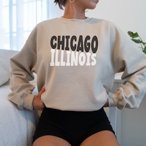 Unisex Chicago Spirit Crewneck Sweatshirt