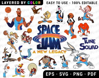 Download Space Jam Svg Etsy