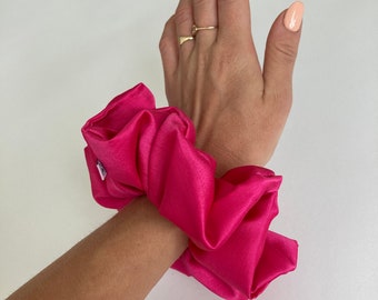 XXL Scrunchie in Pink - Handmade