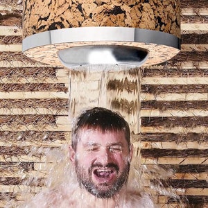 Bucket Waterfall for Bath 50, Personalized Sauna Cold Scottish Shower, Russian Banya Waterfall Bucket, IBAAT Bath SPA, Waterfall Bucket