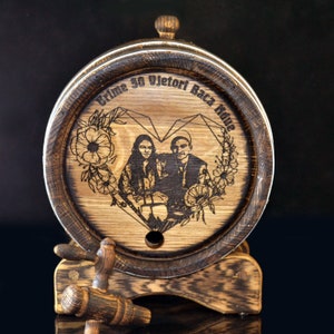 Discover the Elegance of Oak Barrel Aging. Personalized Oak cask Whiskey Barrel  1, 2, 3, 5, 10, 15 Liter Rustic Aging Bourbon Rum Scotch