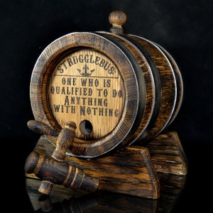Personalized whiskey Barrel 1, 3, 5. 10, 15 L Oak Barrel, Aging Barrel, Rum Bourbon Barrel aging oak, cask Gift for Man Scotch Lover barrel