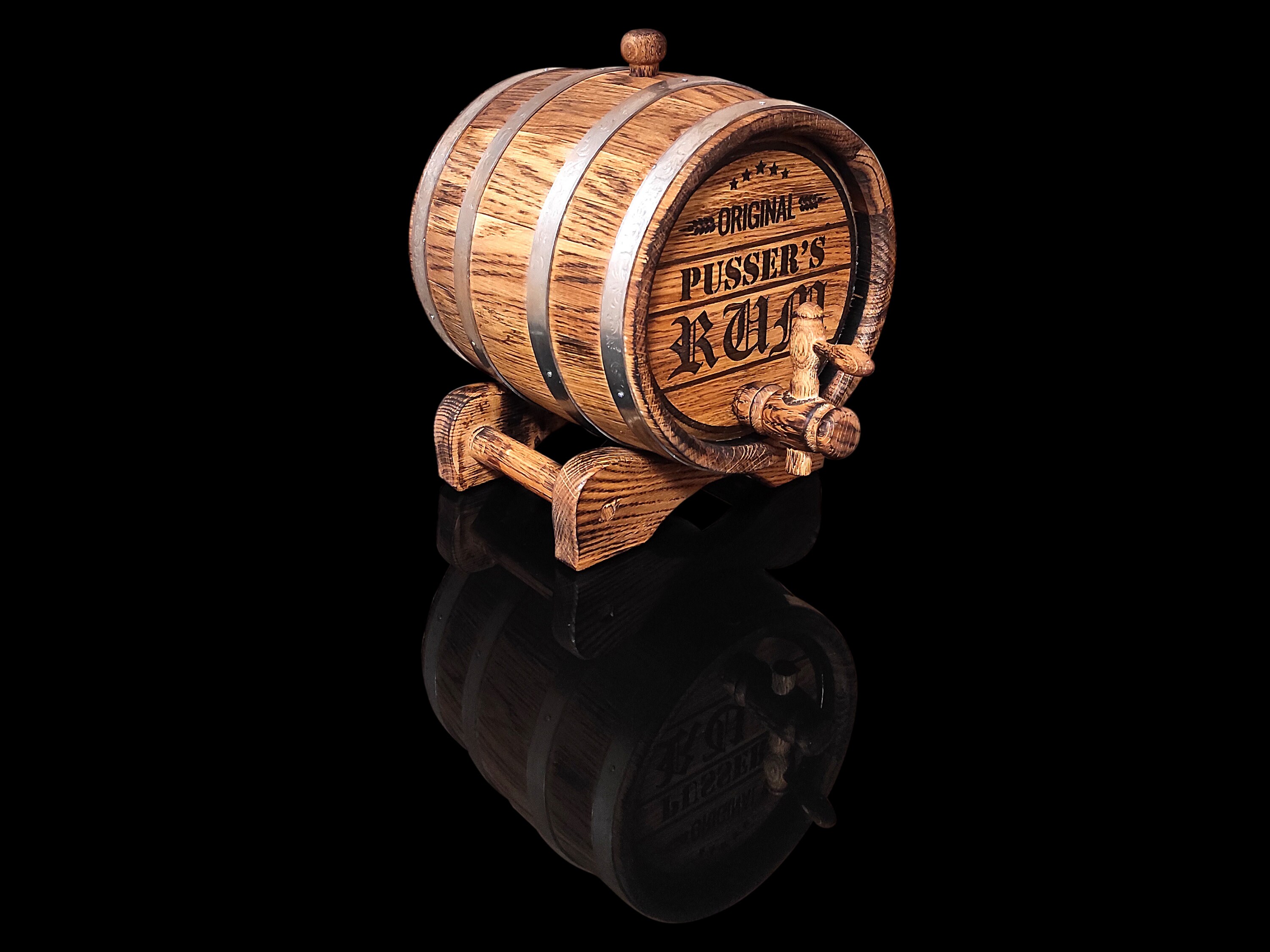 Maßgefertigtes 3 Liter Mini Eichenfass Für Die Whisky  Und