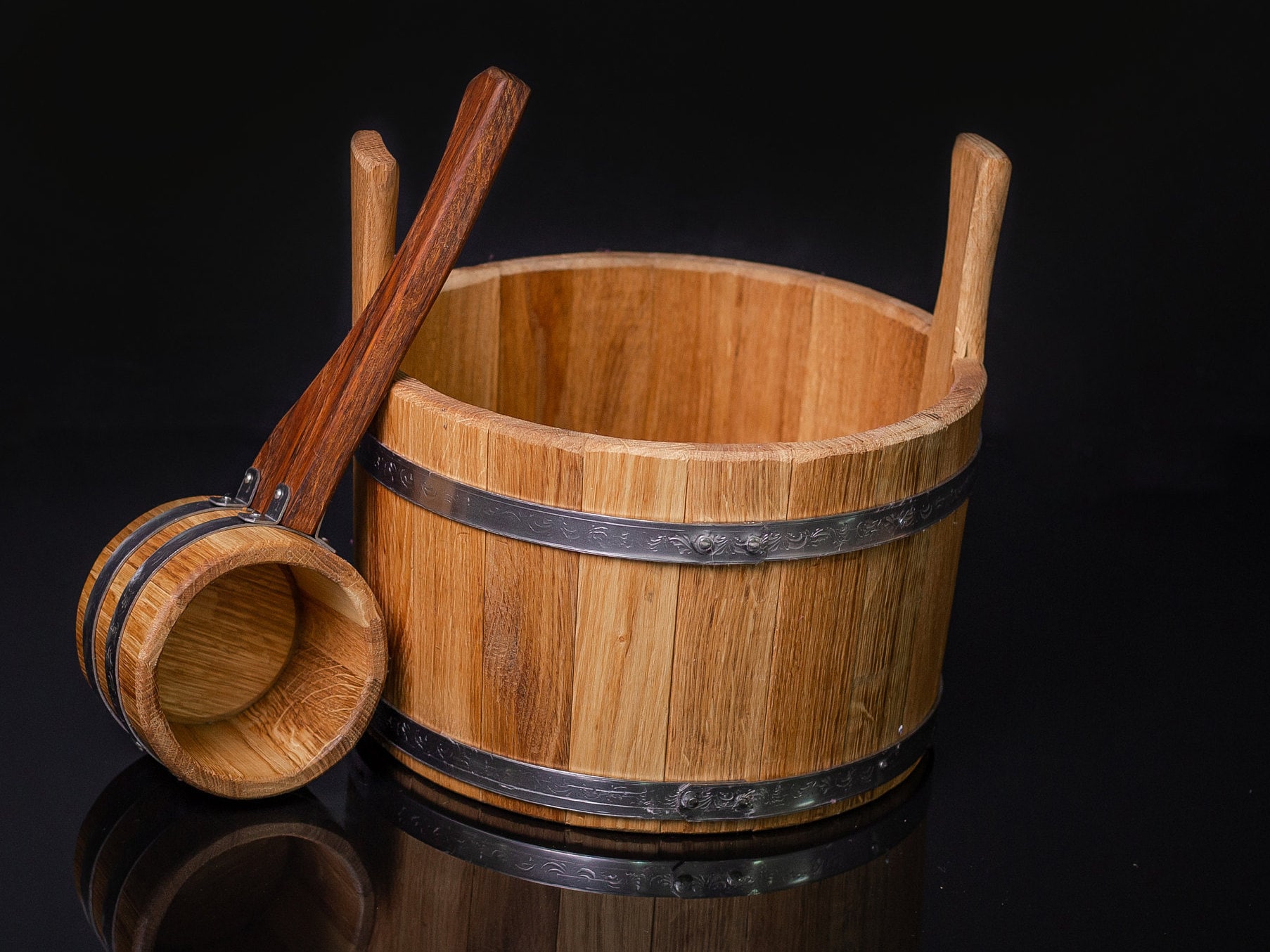 Sauna Bucket Sauna Accessories Infusion Bucket Banya Ladle Etsy UK