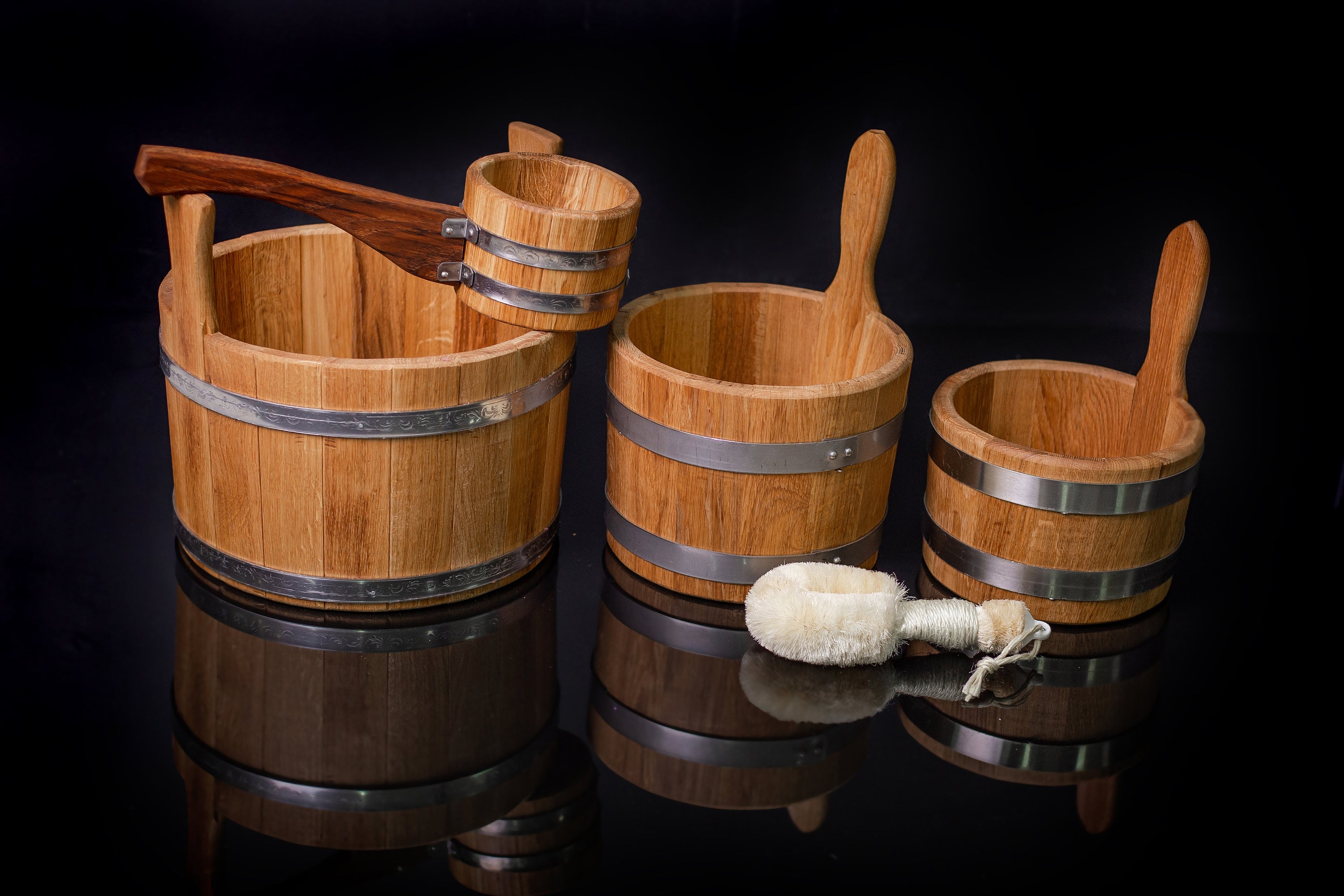 Sauna Bucket Sauna Accessories Infusion Bucket Banya Ladle Etsy Canada