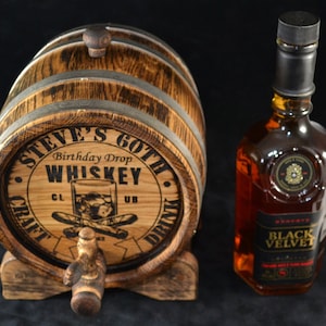 Personalized Rustic Aging oak Barrel Oak cask 1, 2, 3, 5, 10, 15 Liter Bourbon Rum Scotch  Whiskey Gift for Men him dad Groomsmen Groom Gift