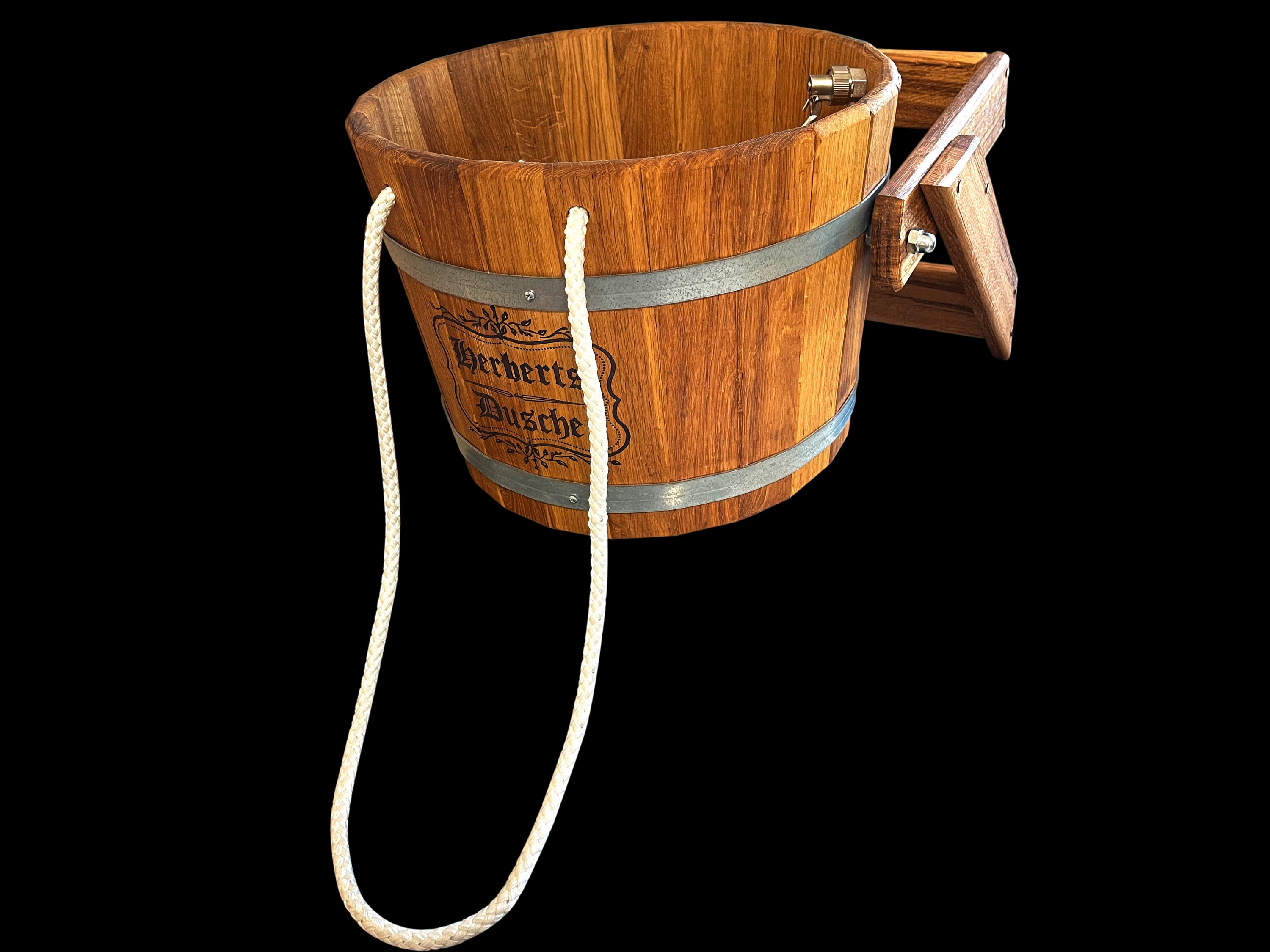 Personalized Shower Bucket 10 L 22 L 35 L Sauna Cold Shower Etsy