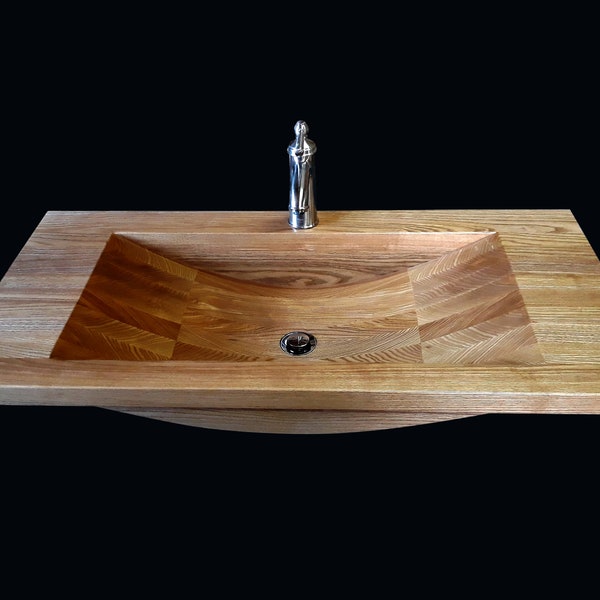 Wood Sink Etsy