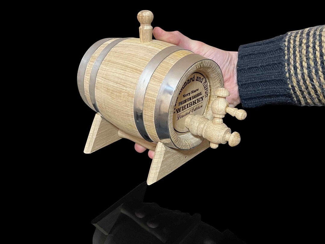 Small Whiskey Barrel 1 2 3 5. 10 15 Liter Oak Barrel Etsy UK