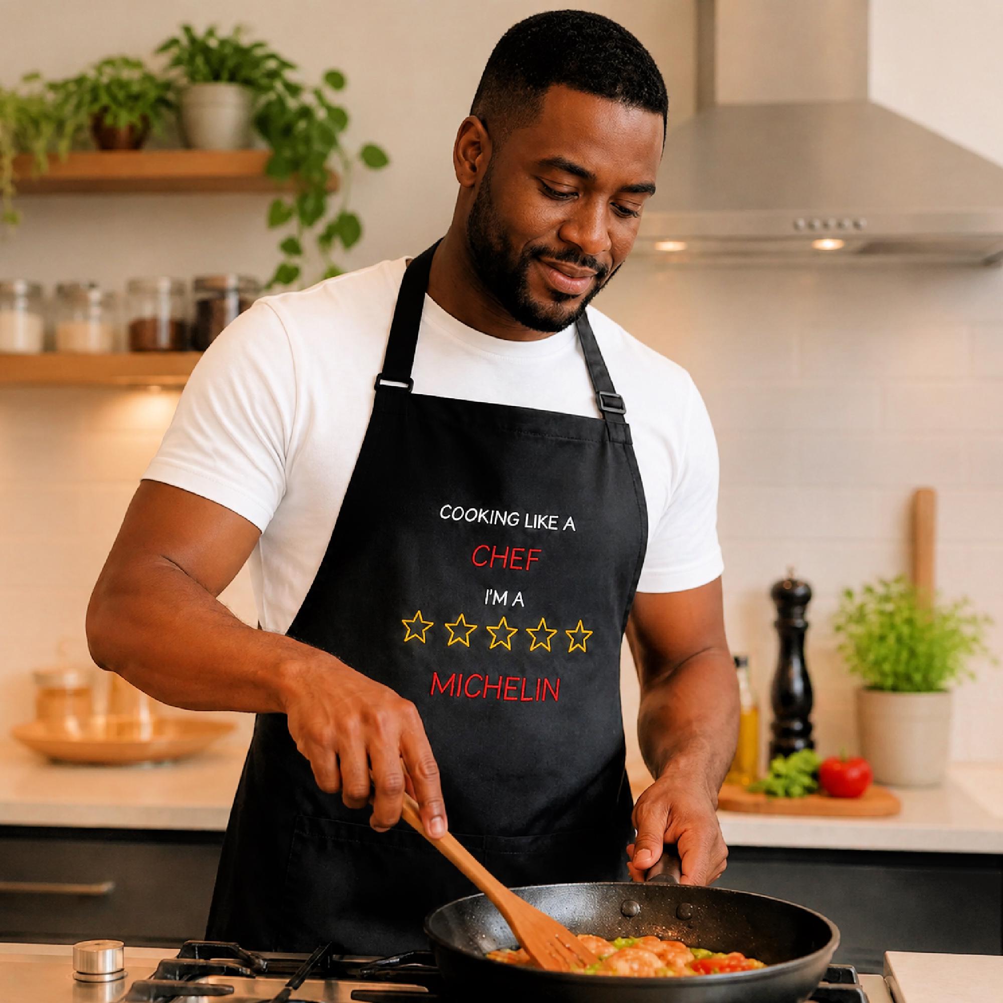 Michelin Star Apron - Etsy Michelin Star Apron - Etsy