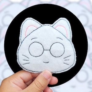 SEVENTEEN Wonwoo Cat K-pop Iron On Patch | Embroidered Patch for Bags, Jackets & Accessories