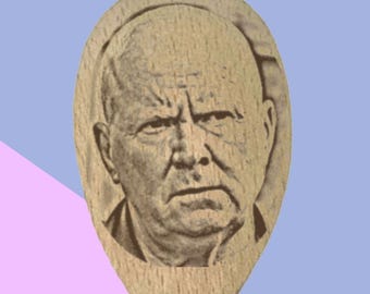 Phil Mitchell Engraved Wooden Spoon - Personalisation Available