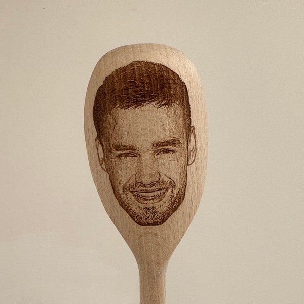 Liam Payne gift wooden spoons personalized engraved Spoon Gift one direction