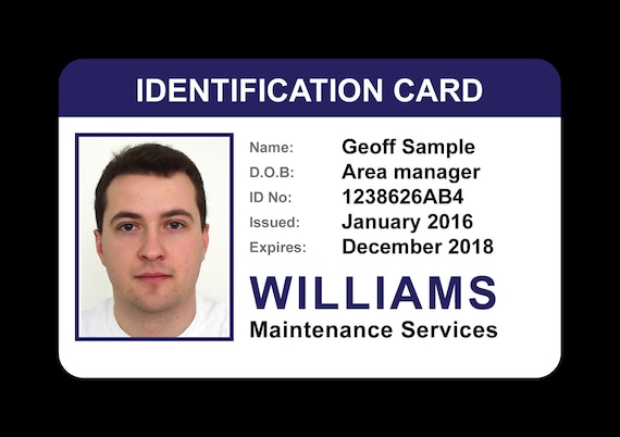 Make Your Own Id Card Uk