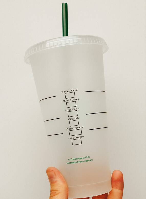 starbucks cold beverage cup