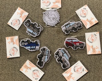 Ocean Scented Car Air Freshener: Adventure Design