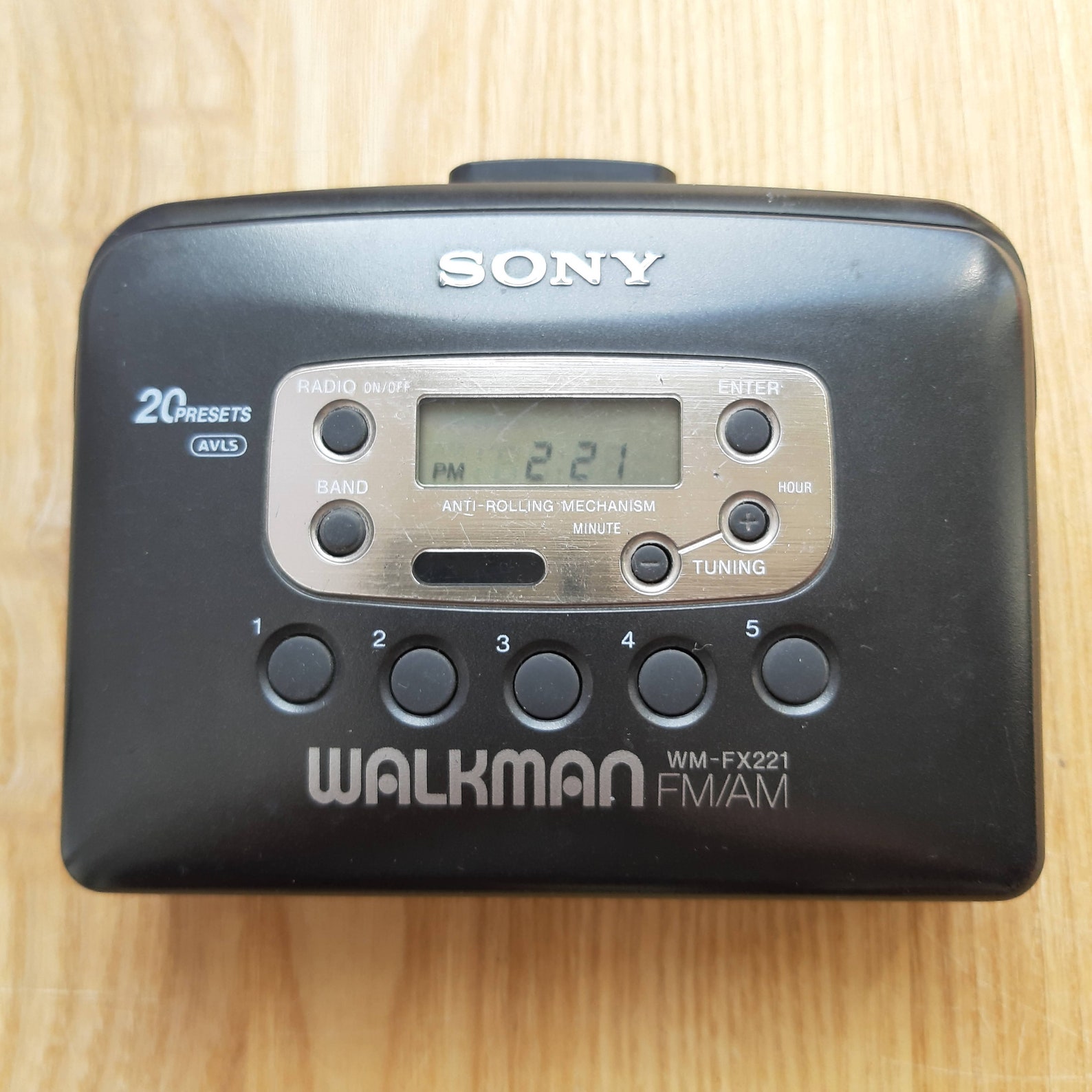 Sony Walkman Radio Cassette Player Vintage Portable Cassette Etsy