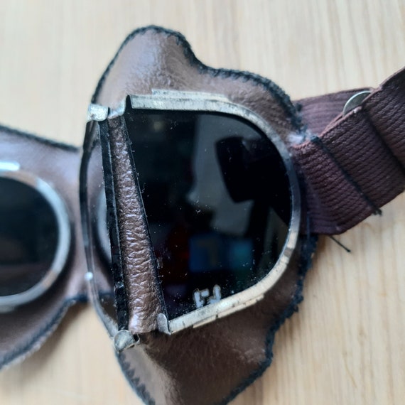 Vintage Welding goggles, Protective Glasses Gem