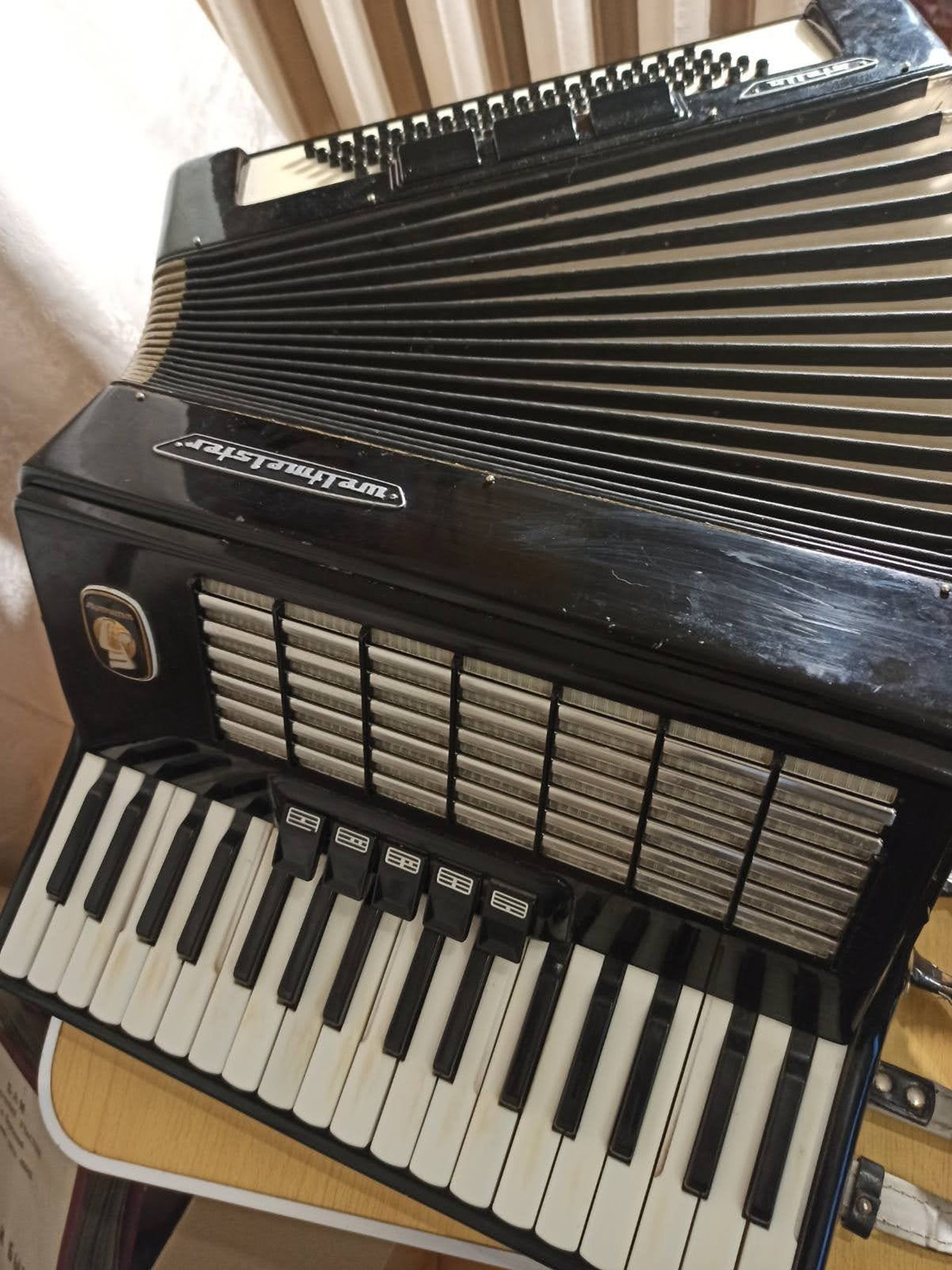 Accordion Weltmeister Stella Vintage German Accordion Etsy