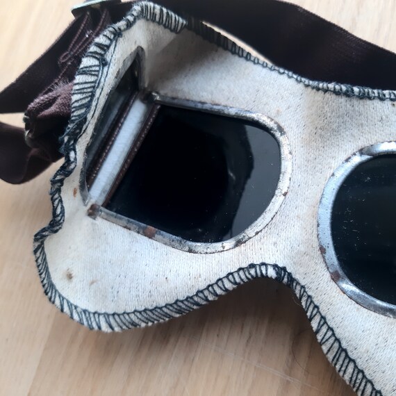 Vintage Welding goggles, Protective Glasses Gem