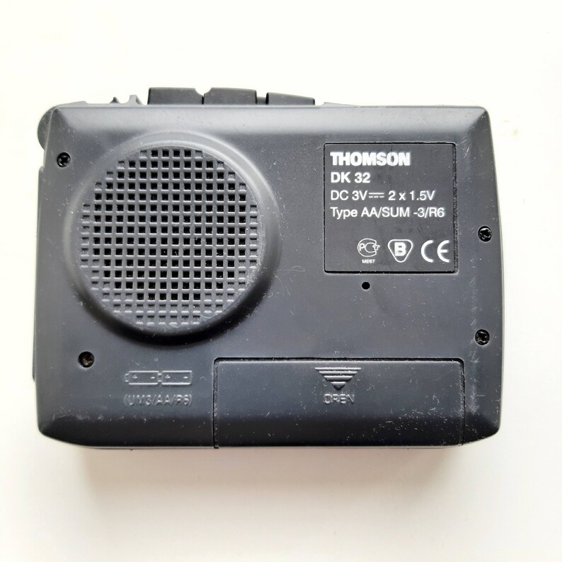 Thomson Walkman Portable Cassette Player Etsy