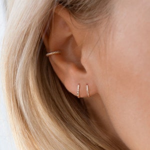 Ear cuff no piercing•14k gold•conch ear cuff•hoop ear cuff•fake ear cuff•conch earring•ear cuff earrings•non pierced ear cuff•helix piercing