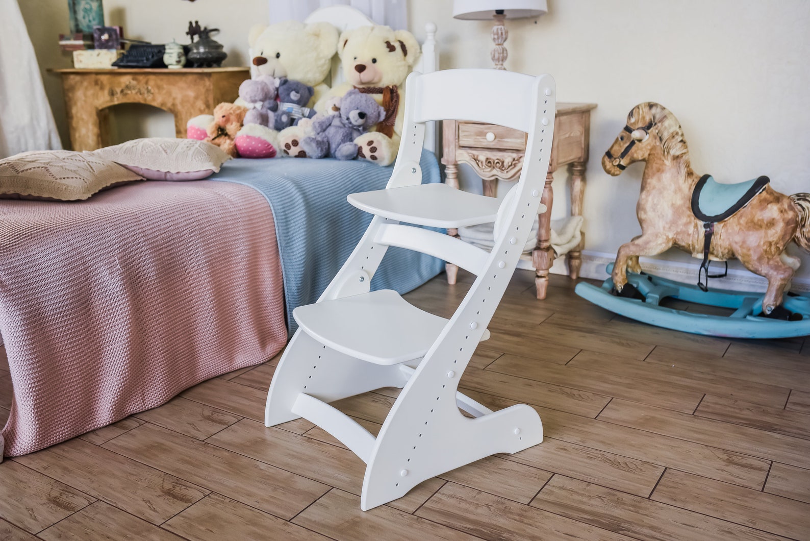 Growing Chair for children Montessori furniture Highchair Etsy