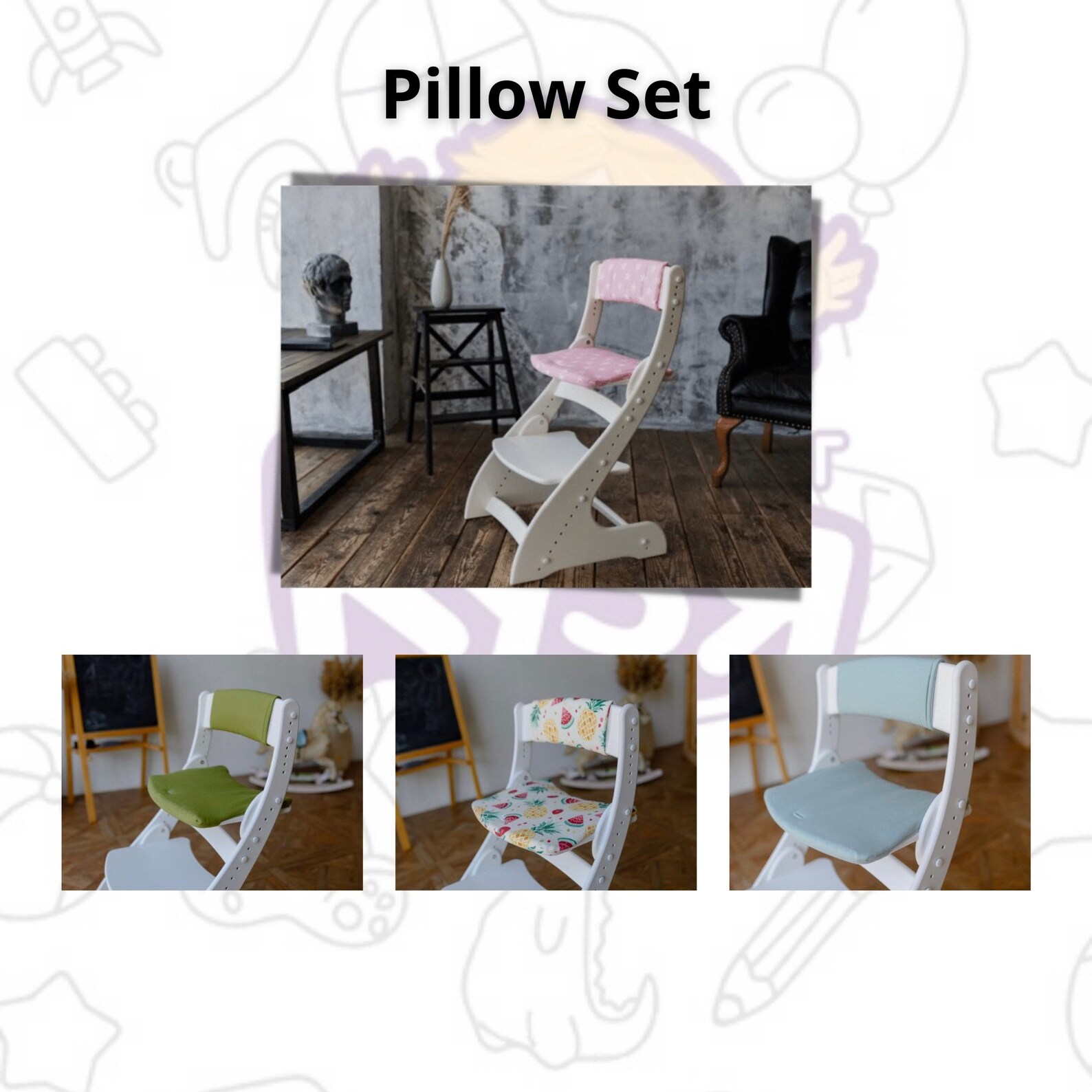 Growing Chair for children Montessori furniture Highchair Etsy