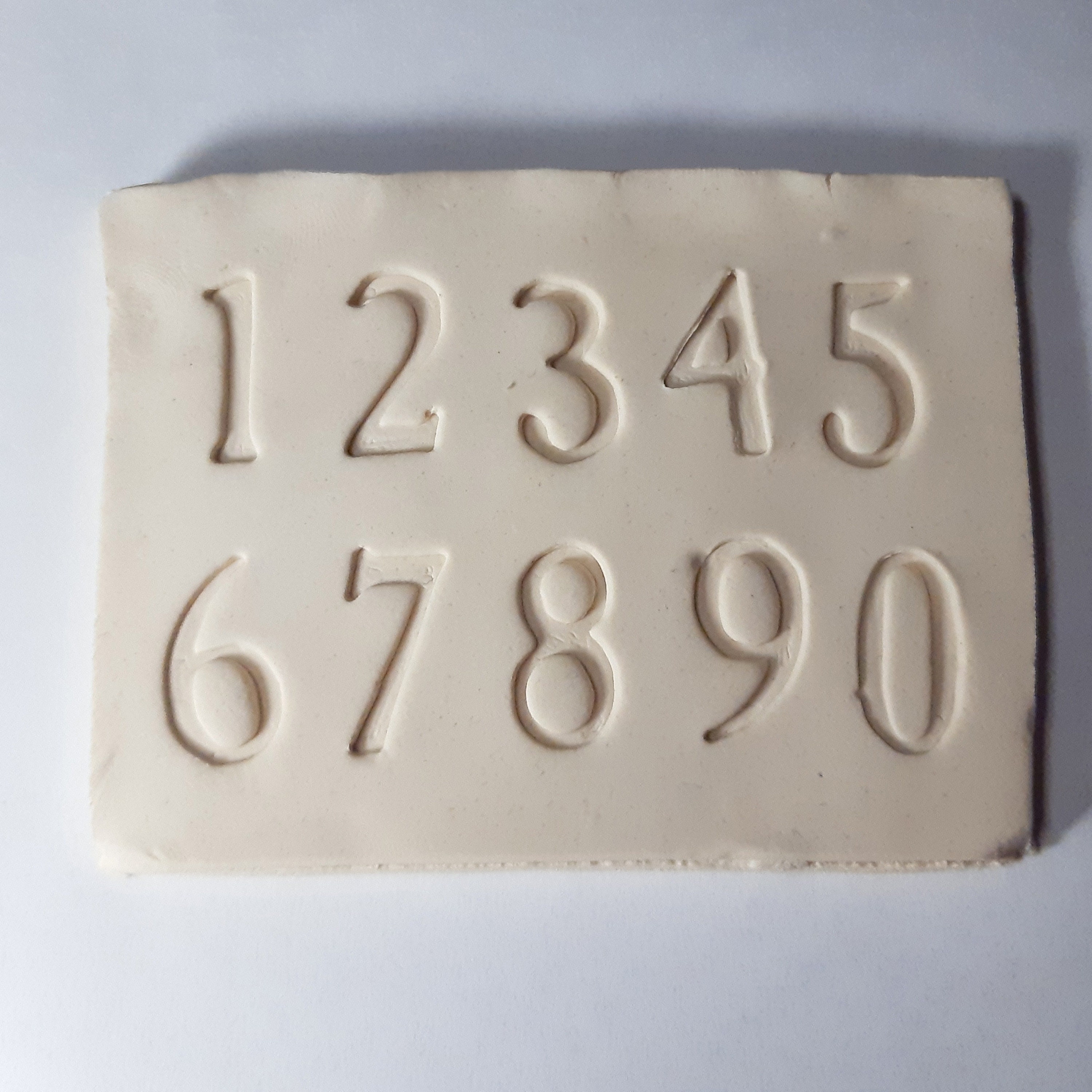 Stamps for clay alphabet letters uppercase lowercase numeric Etsy