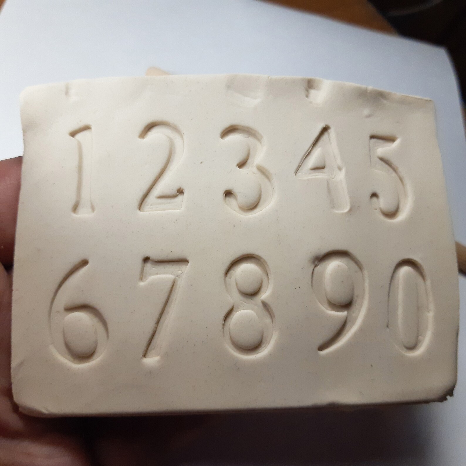 Stamps for clay alphabet letters uppercase lowercase numeric Etsy