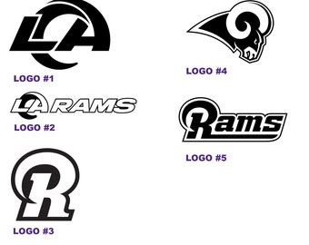 la rams decals