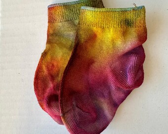 Infant Tie Dye Bamboo Sock- Size 6-12 Months