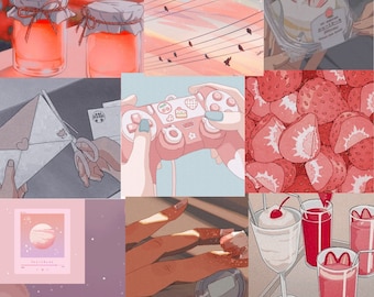 Anime Pink Etsy