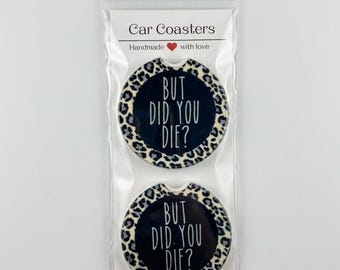 Pero ¿lo hiciste? Juego de posavasos para coche