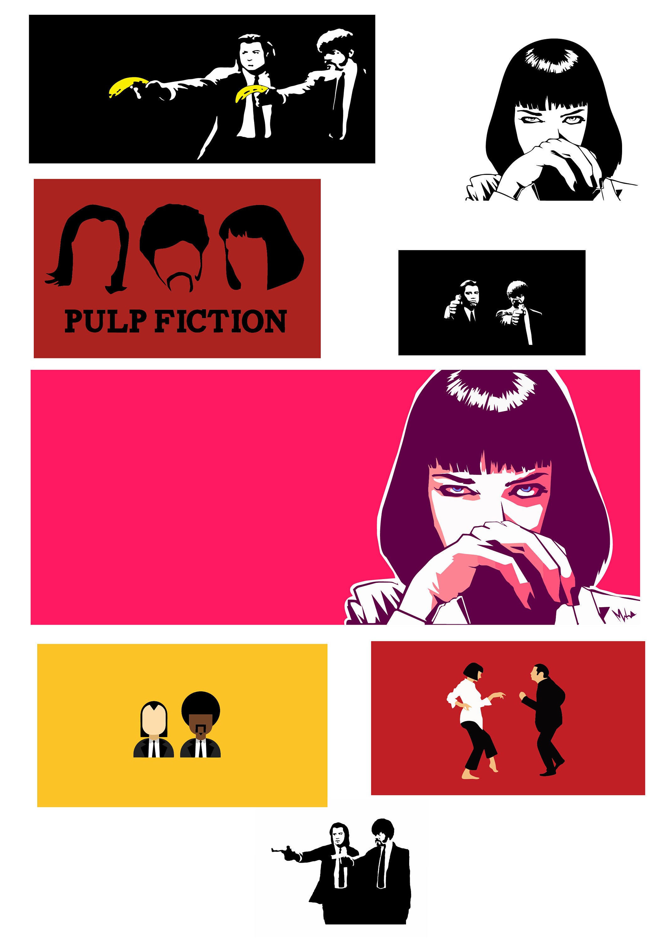 Svg pdf dxf pulp fiction 38 image bundle