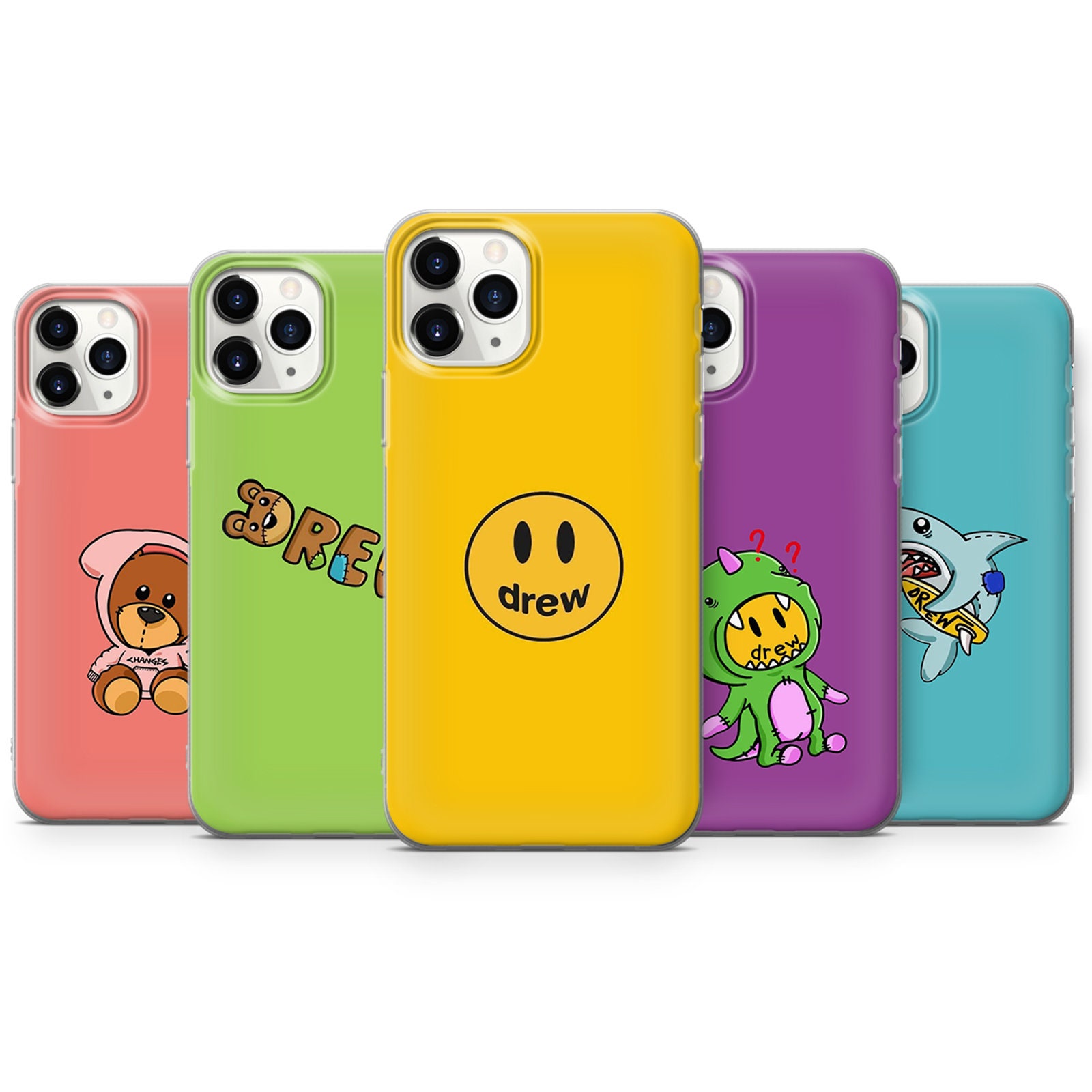 Drew Phone Case Justin Bieber Cover for iPhone 12 12 Pro 11 Etsy