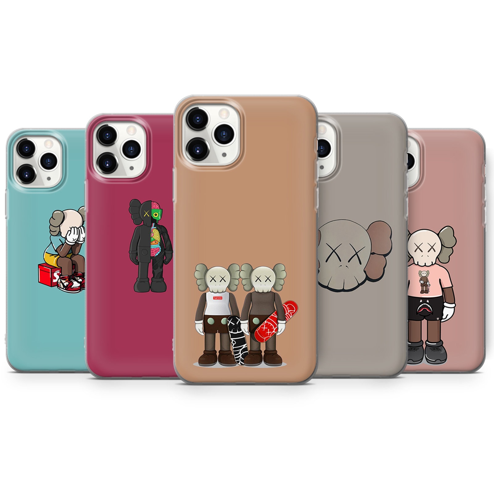 Kaws Phone Case for iPhone 12 12 Pro 12 11 & Samsung S10 Etsy