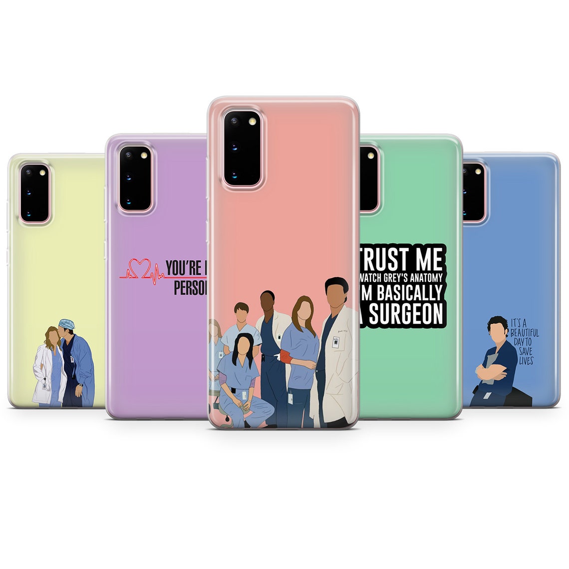 Grey's Anatomy Phone Case Medical Cover for iPhone 12 12 Etsy
