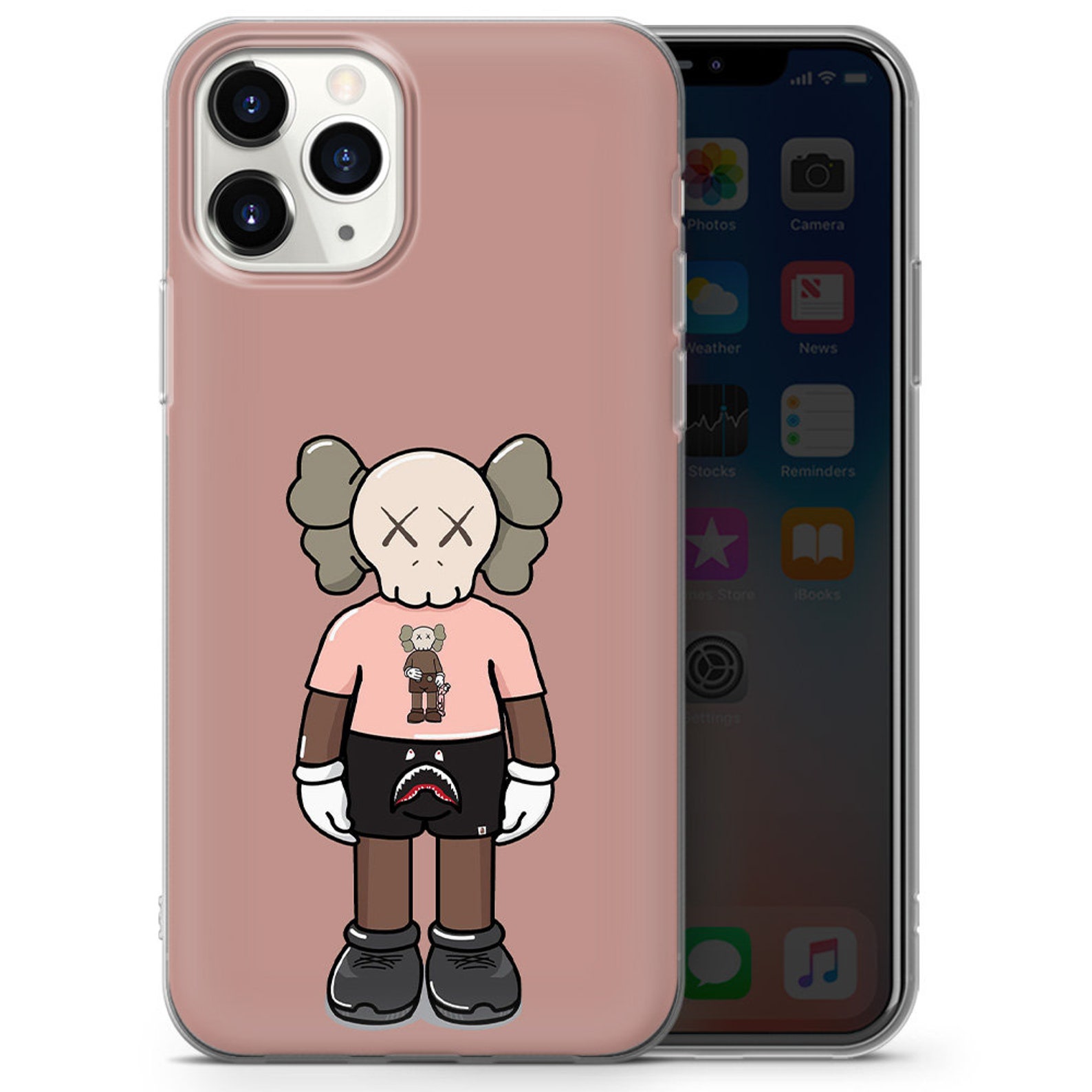 Kaws Phone Case for iPhone 12 12 Pro 12 11 & Samsung S10 Etsy