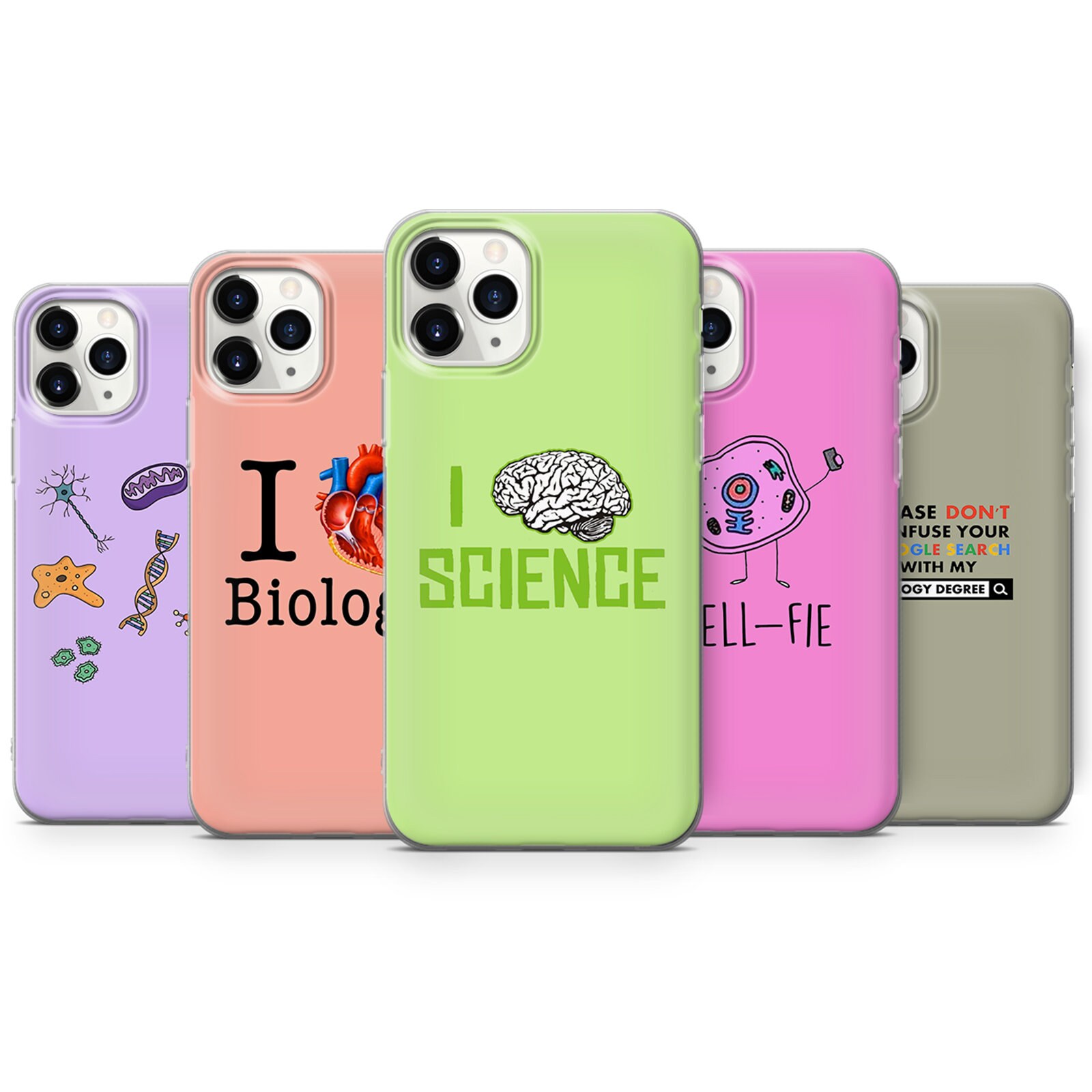 Biology Science Phone Case Cover for iPhone 12 12 Pro 12 11 Etsy