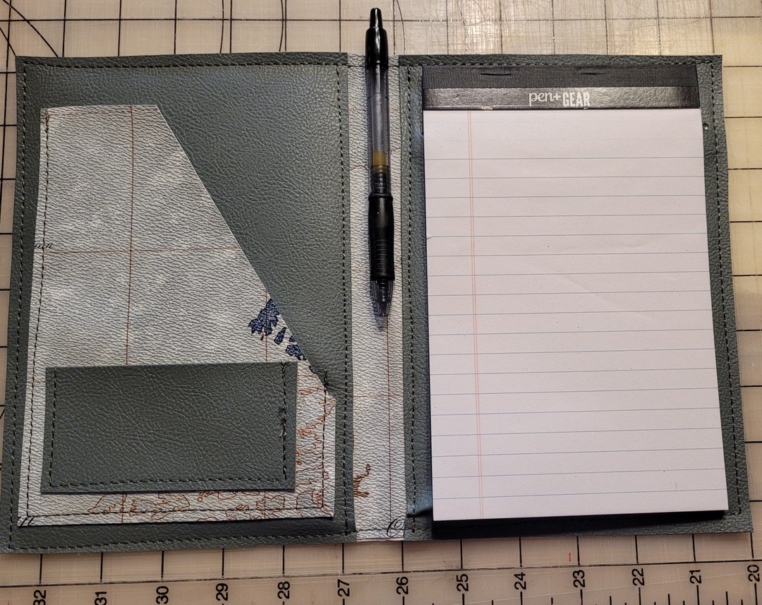 Notepad Holderjr Legal Pad Atlas Print Etsy