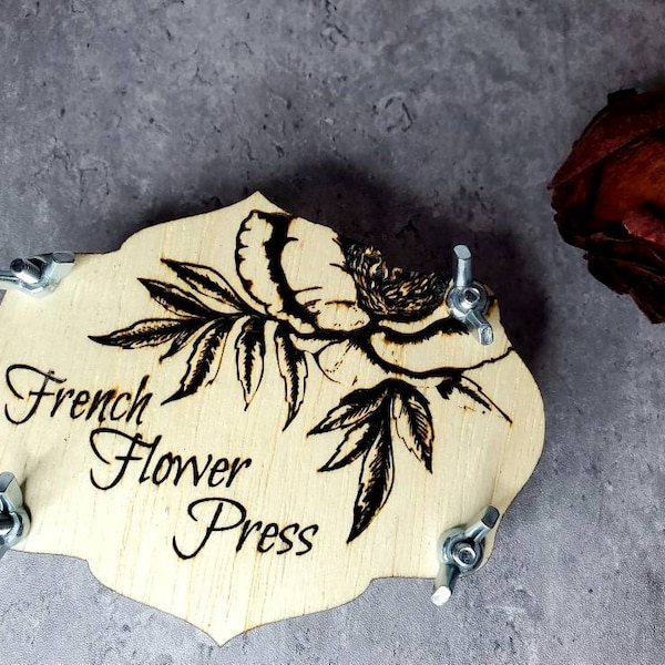 Flower Press Etsy