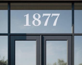 House Number Decal, Home Address Front Door Decal, Mailbox Number Stickers, House Number Sign, Address Door Sticker, Street Address Sticker