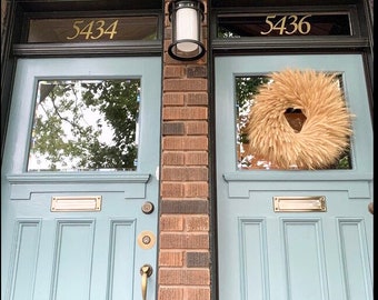 House Number Decal, Home Address Front Door Decal, Mailbox Number Stickers, House Number Sign, Address Door Sticker, Street Address Sticker