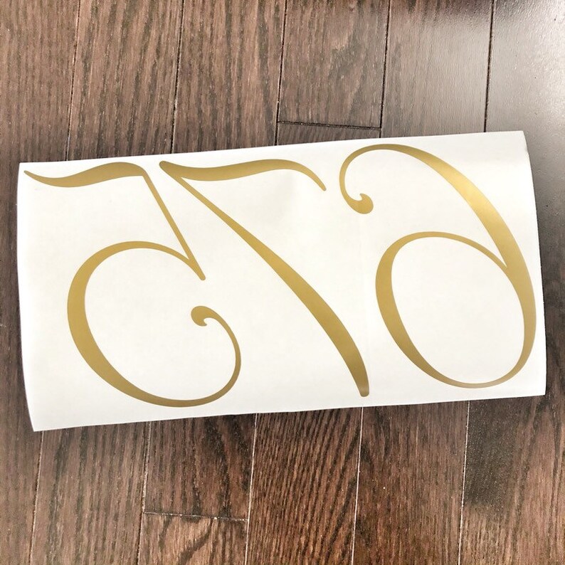 House Number Decal Home Address Front Door Decal Mailbox Etsy Canada