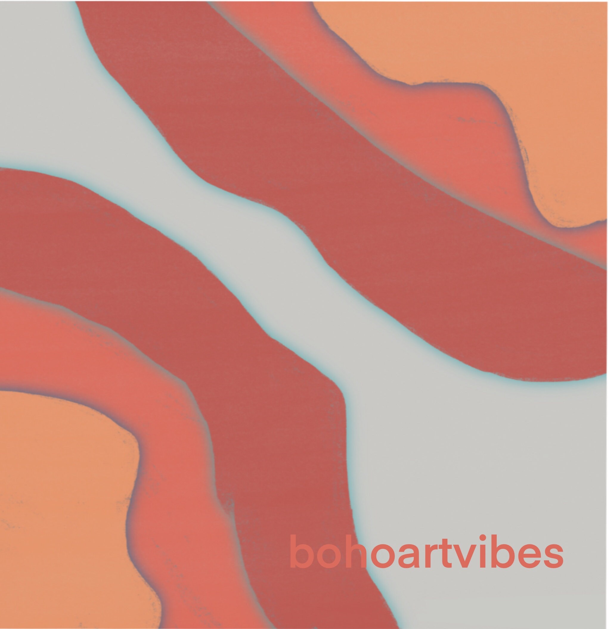 Wall Art Abstract Wall Art Burnt Orange Art Boho Wall Etsy