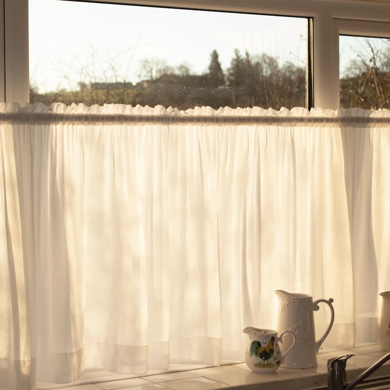 Ruffle Window Treatment - Etsy UK
