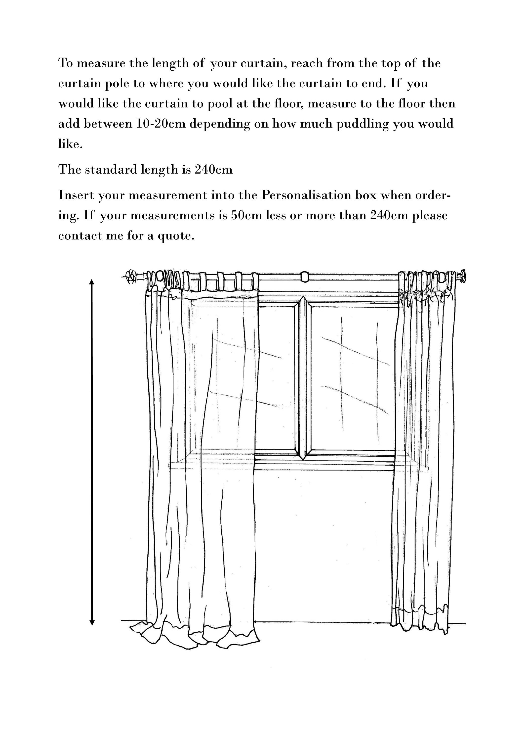 Ivory Cotton Curtain Panel Lightweight Egyptian Cotton Voile Etsy UK